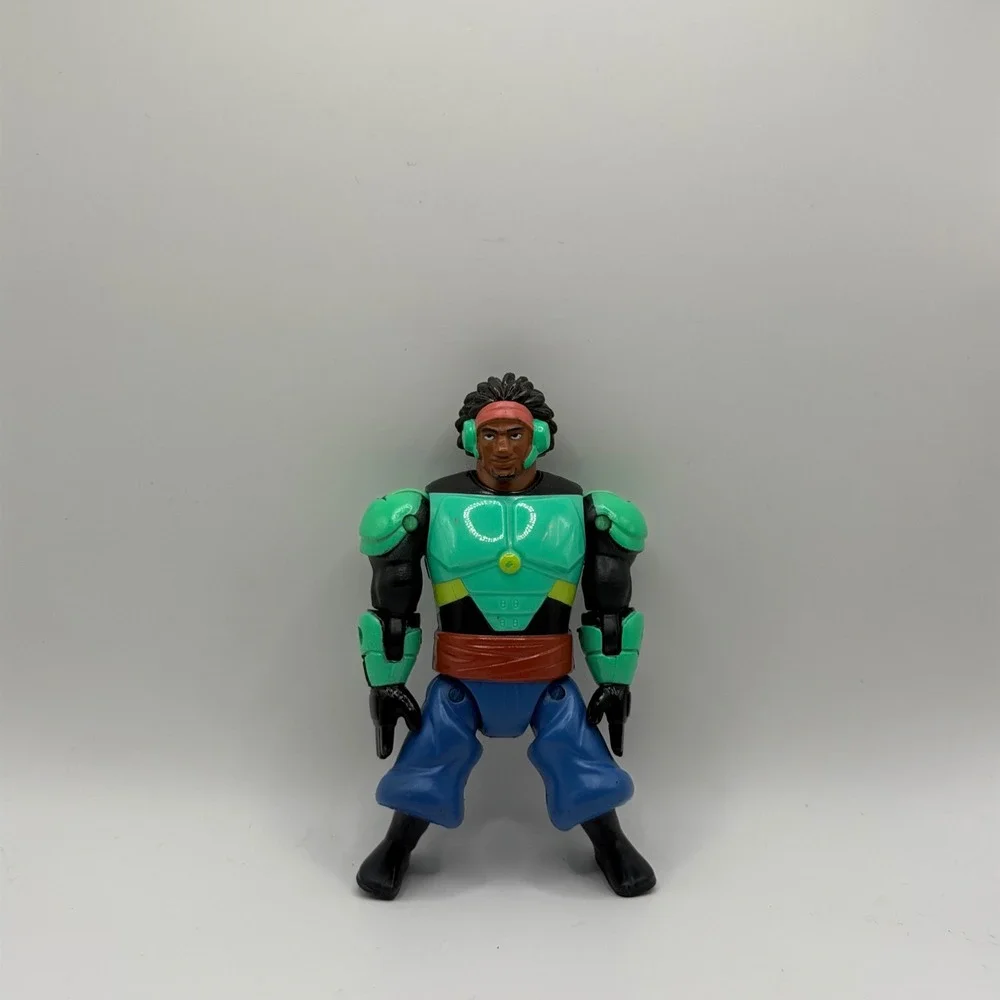 Disney Big Hero 6 Wasabi No-Ginger Action Figure 4 Inch Bandai Green Suit